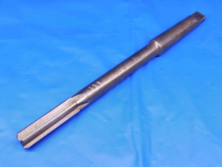 0.6217 OD HSS REAMER MT2 SHANK 6 FL .6217 .6250 -.0033 UNDERSIZE CNC MILLING - BR6107BP3