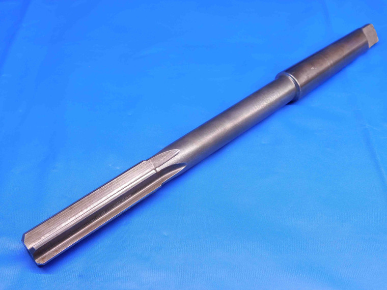 MORSE 0.6244 OD HSS REAMER MT2 SHANK 6 FL .6244 5/8 .6250 -.0006 UNDERSIZE USA - BR6136BP3