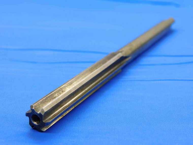 DR&T CO. 0.3731 OD HSS CHUCKING REAMER 6 FLUTE .3731 3/8 .3750 -.0019 UNDERSIZE - JC4621BJ3