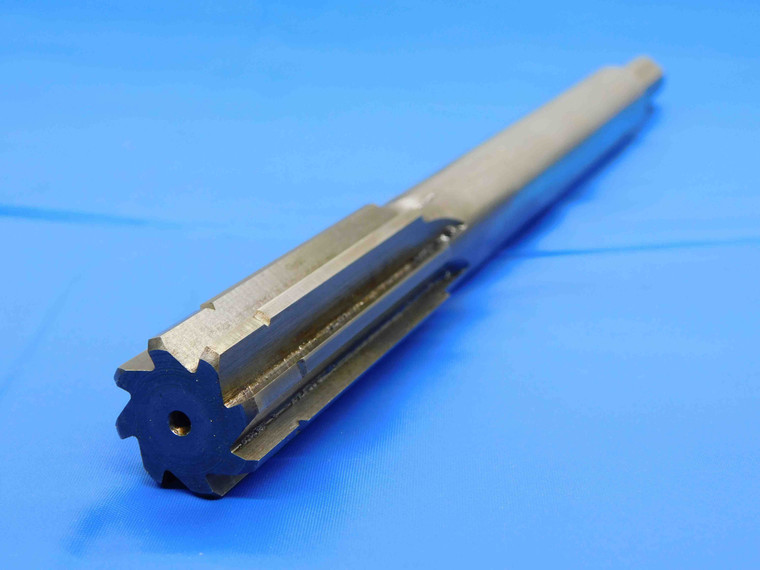 0.8737 OD HSS CHUCKING REAMER 8 FL .8737 7/8 .8750 -.0013 UNDERSIZE .848 PILOT - JC4645AN4