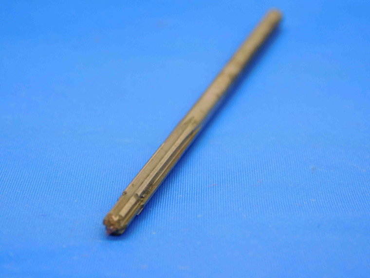 0.161 O.D. HSS REAMER 6 FLUTE .161 .1610 .1563 OVERSIZE #20 4 mm .1395" PILOT - JC4670AL4