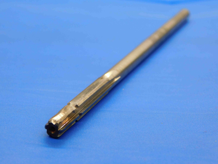 NY 0.247 OD HSS REAMER 6 FL .247 .2470 1/4 .2500 -.0030 UNDERSIZE .2387" PILOT - JC4695AL4