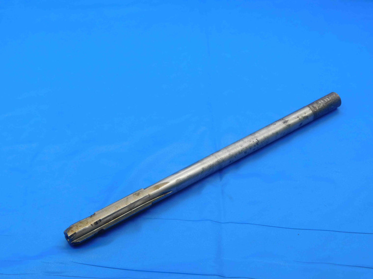 7/16 O.D. HSS CHUCKING REAMER 6 FLUTE .4375 ONSIZE 11 mm MILLING .4201 PILOT KM1 - DW29768AL4