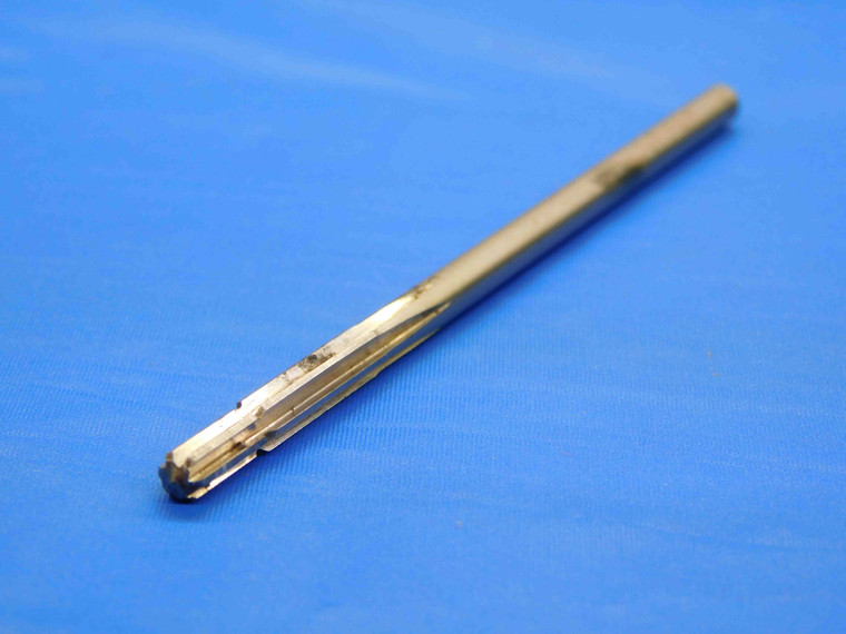 CMC 0.19 OD HSS REAMER 6 FL .19 .1900 3/16 .1875 +.0025 OVERSIZE .1694" PILOT - JC4726AL4