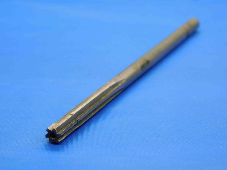 0.2473 OD HSS REAMER 6 FL .2473 1/4 .2500 -.0027 UNDERSIZE CNC .2327" PILOT - JC4732AL4