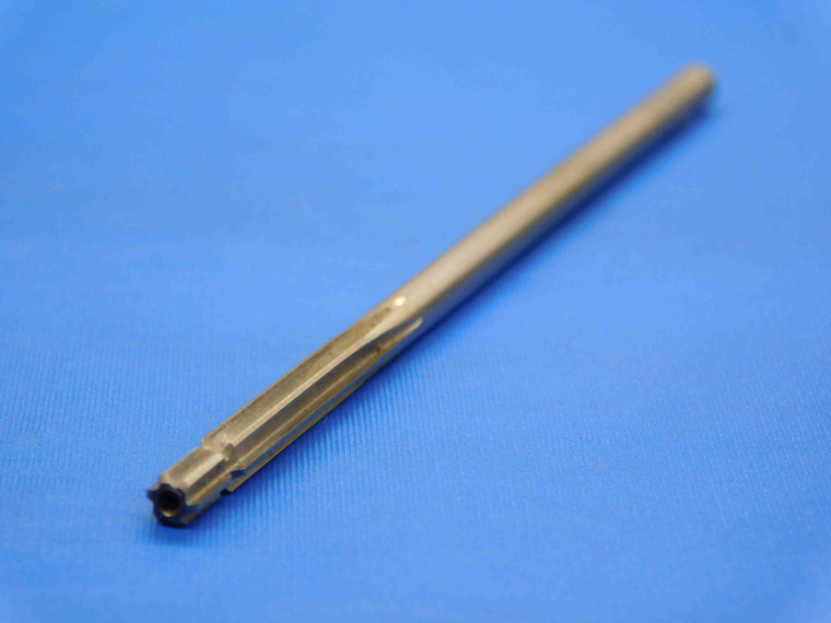 NY 0.161 OD HSS REAMER 6 FL .161 .1610 .1563 OVERSIZE #20 4 mm CNC .143" PILOT - JC4744AL4