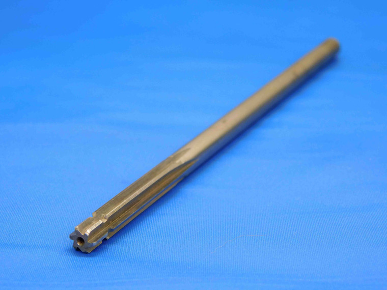 NY 0.2475 OD HSS REAMER 6 FL .2475 1/4 .2500 -.0025 UNDERSIZE CNC .233" PILOT - JC4788AL4
