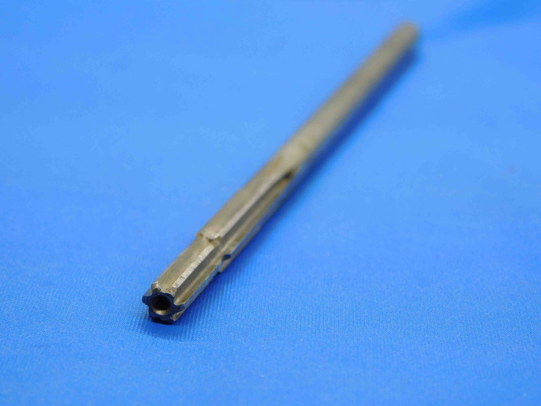 0.19 OD HSS REAMER 6 FL .19 .1900 3/16 .1875 +.0025 OVERSIZE CNC .1715" PILOT - JC4807AL4