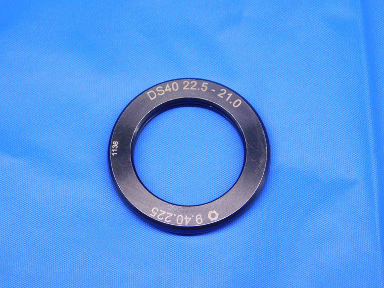 SECO ER40 COLLET NUT COOLANT SEAL 21mm MINIMUM RANGE 22.5mm MAXIMUM RANGE ER-40 - BR6252BE4