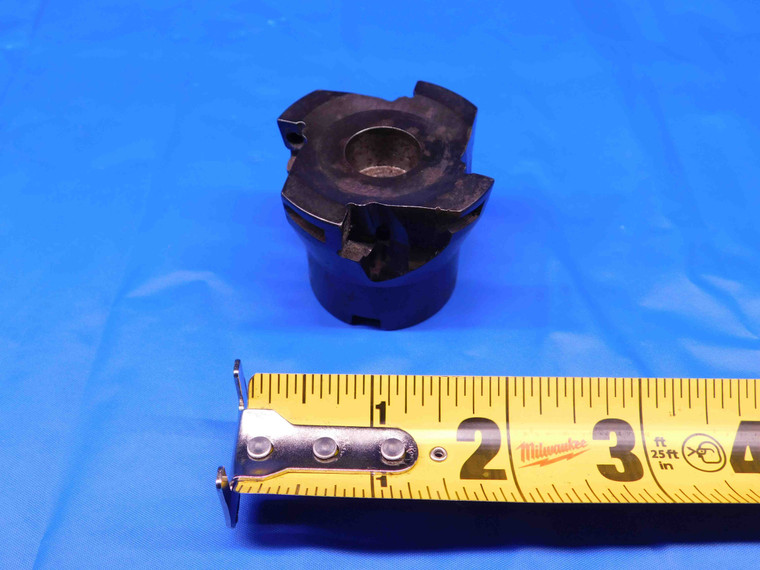 SECO 2" O.D. COOLANT THRU FACE MILL 3/4 PILOT 5/16 KEY HOLDS 4 INSERTS 2.0 CNC - BR6283AZ4