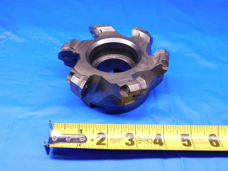 ISCAR 4" O.D. FACE MILL F45KT D4.0-1.50-R07-I 1 1/2 PILOT HOLDS 6 INSERTS 4.0 - BR6297AZ4