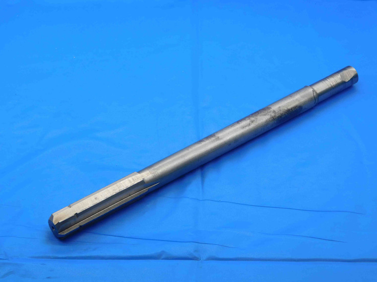 0.6337 O.D. HSS CHUCKING REAMER 6 FLUTE .6337 5/8 .6250 +.0087 OVERSIZE 16 mm - DW29893AL4
