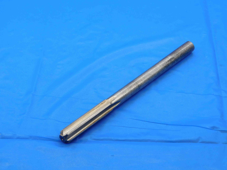 0.4369 O.D. HSS CHUCKING REAMER 6 FLUTE .4369 7/16 .4375 -.0006 UNDERSIZE 11 mm - DW29924AL4