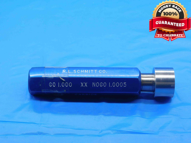 1.0005 CLASS XX PIN PLUG GAGE 1.0000 +.0005 OVERSIZE 1.0 25.413 mm INSPECTION - DW30047BG4