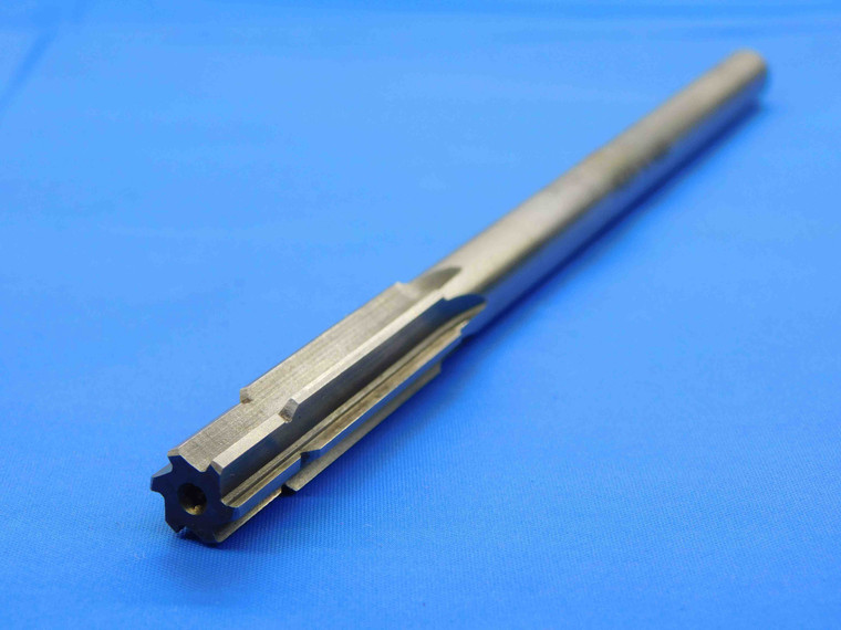 UNION 0.4357 OD HSS REAMER 6 FL .4357 .4375 UNDERSIZE 11 mm CNC .3695" PILOT - JC4918AL4