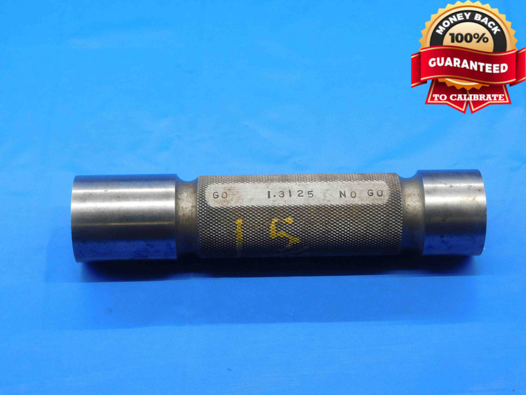 1.3125 & 1.3135 PIN PLUG GAGE GO NO GO ONSIZE 1 5/16 33.338 INSPECTION CHECK - DW30074LVR