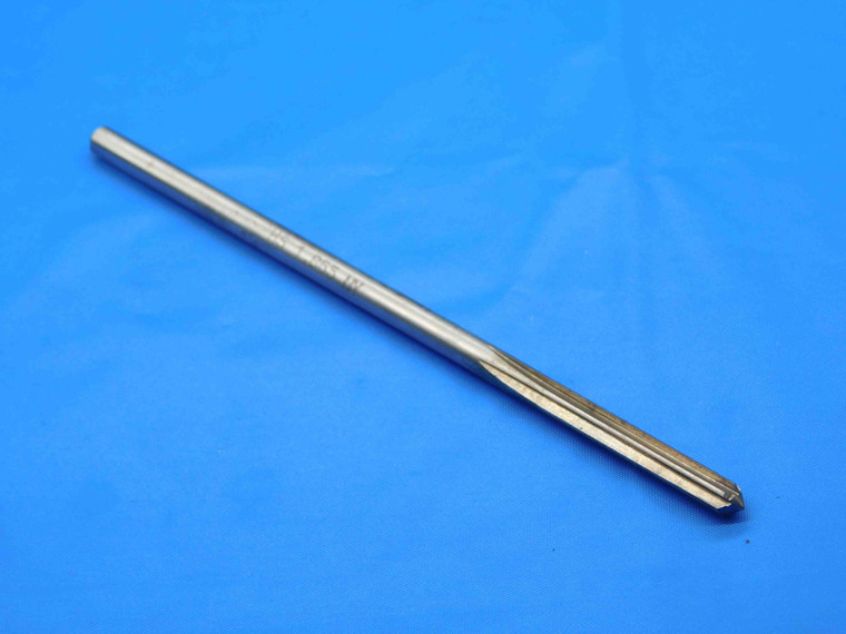 NY 0.1865 O.D. HSS CHUCKING REAMER 6 FLUTE .1865 3/16 .1875 -.0010 UNDERSIZE - DW30099AL4