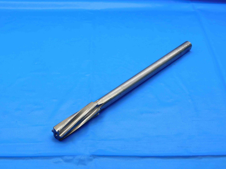 NY 0.562 OD HSS REAMER SPIRAL 6 FL .562 .5620 9/16 .5625 -.0005 UNDERSIZE CNC - DW30138AL4