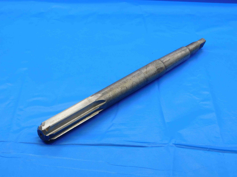 CLEVELAND 0.8048 OD HSS REAMER MT2 SHANK 8 FL .8048 .8125 -.0077 UNDERSIZE CNC - DW30186AL4