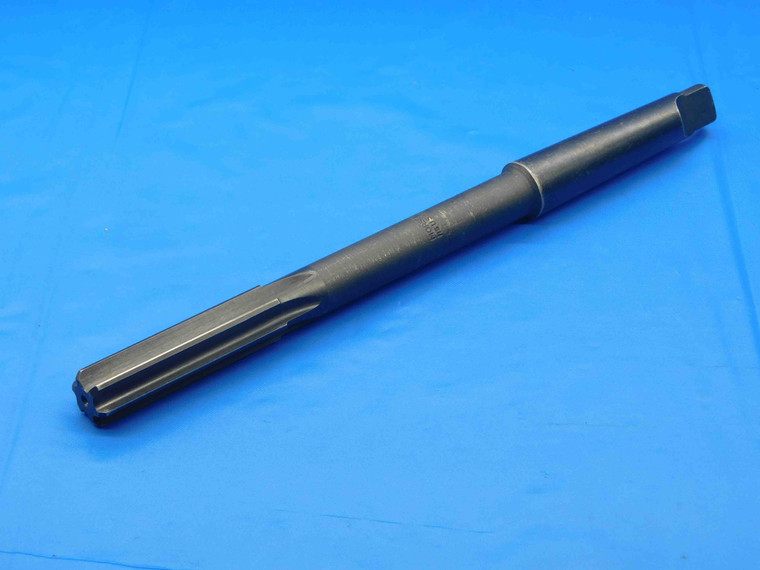 MORSE 5/8 OD HSS REAMER MORSE TAPER #2 SHANK 6 FLUTE MT2 .625 .6250 ONSIZE 16 mm - DW30209AL4
