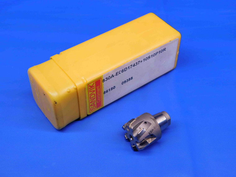 SANDVIK COROREAMER 830 COOLANT THRU REPLACEABLE HEAD 17.437mm O.D. 09388 CNC - BR6438BC4