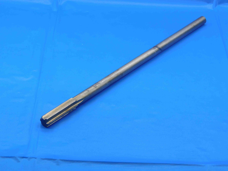 7/16 O.D. HSS CHUCKING REAMER 6 FLUTE .4375 ONSIZE 11 mm CNC MILLING MACHINING - DW30349AL4