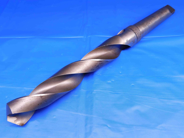 MORSE 1 7/16 O.D. HSS TWIST DRILL BIT MORSE TAPER #4 SHANK 8 1/4 LOC 1.4375 MT4 - BR6463BF4