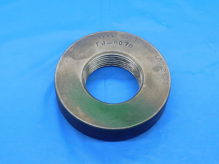 SHOP MADE 1 3/4 10 SOLID THREAD RING GAGE 1.75 1.750 1 3/4"-10 INSPECTION CHECK - DW30395LVR