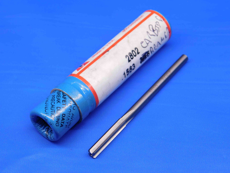 R.R.T. 5/32 O.D. CARBIDE CHUCKING REAMER 4 FLUTE .15625 4 mm CNC MILLING USA KM1 - BR6480BC4