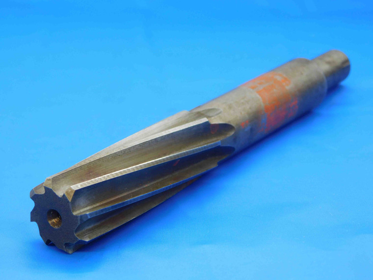 27/32 OD HSS CHUCKING REAMER SPIRAL 8 FLUTE .84375 ONSIZE CNC MILLING MACHINING - JC5010AL4