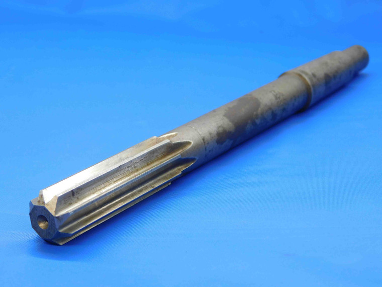 CLEVELAND 11/16 O.D. HSS REAMER MORSE TAPER #2 SHANK 8 FLUTE MT2 .6875 ONSIZE - JC5050AL4
