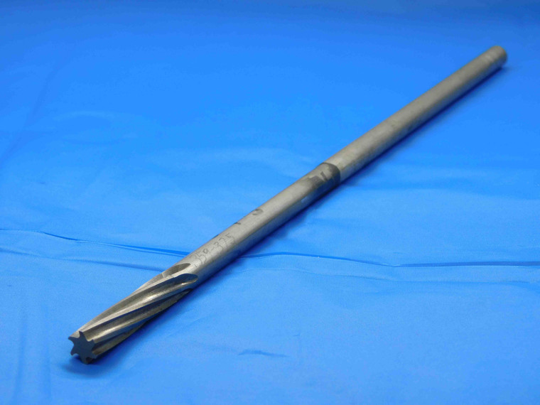 0.3747 OD HSS REAMER SPIRAL 6 FL .3747 3/8 .3750 -.0003 UNDERSIZE EXTRA REACH - JC5091AL4