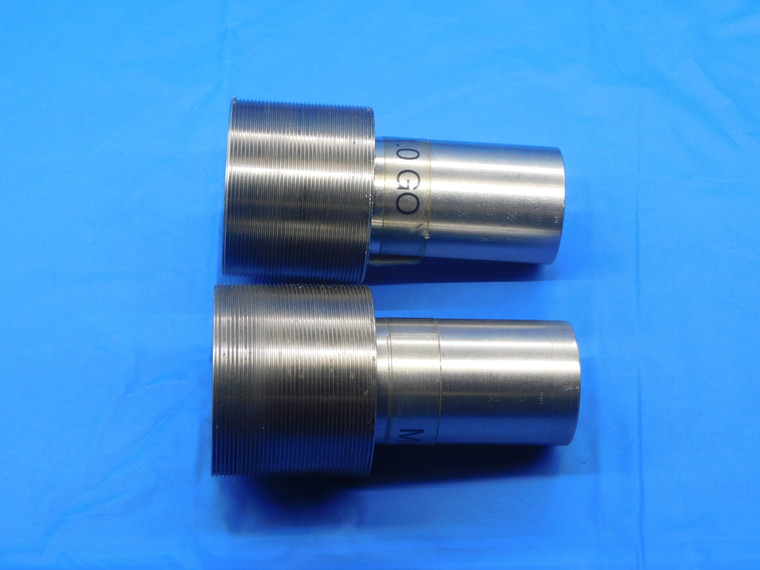 SHOP MADE M48 X 1 THREAD PLUG GAGE 48 1.0 METRIC GO AND NO GO INSPECTION CHECK - DW30678BL4