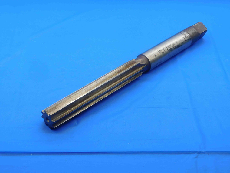 UNION 0.8135 O.D. HSS HAND REAMER 8 FLUTE .8135 13/16 .8125 +.0010 OVERSIZE - DW30637AL4