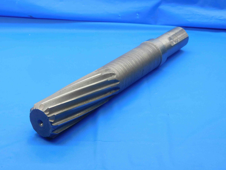 1 1/4 O.D. HSS CHUCKING REAMER SPIRAL 12 FLUTE 1.2500 ONSIZE MILLING MACHINING - DW30640AL4