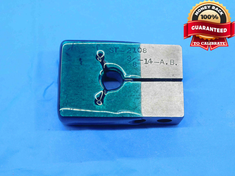 3/8 14 AB THREAD RING GAGE .375 .3750 3/8"-14 GO ONLY INSPECTION CHECK - DW30794LVR