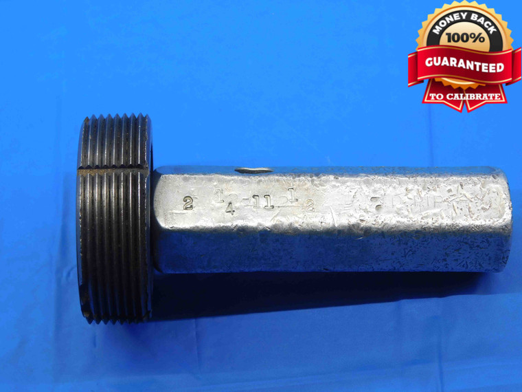 BUDGET 2" 11 1/2 NPT L1 PIPE THREAD PLUG GAGE 2.0 2.00 2.000 2.0000 N.P.T. CHECK - DW30818BK4