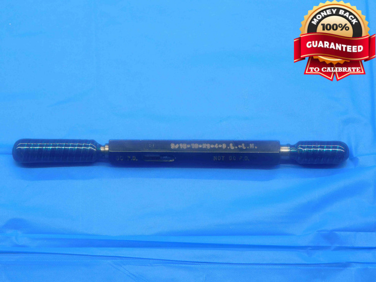 5/16 10 NS4 LEFT HAND DOUBLE LEAD SET THREAD PLUG GAGE .3125 GO NOGO .2481 .2461 - DW30874BK4