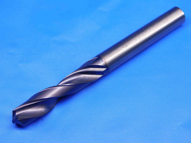 TUNGALOY 8mm TiCN COATED CARBIDE TWIST DRILL BIT DMXU3160VS 37.10mm LOC 82mm OAL - BR6803BC4