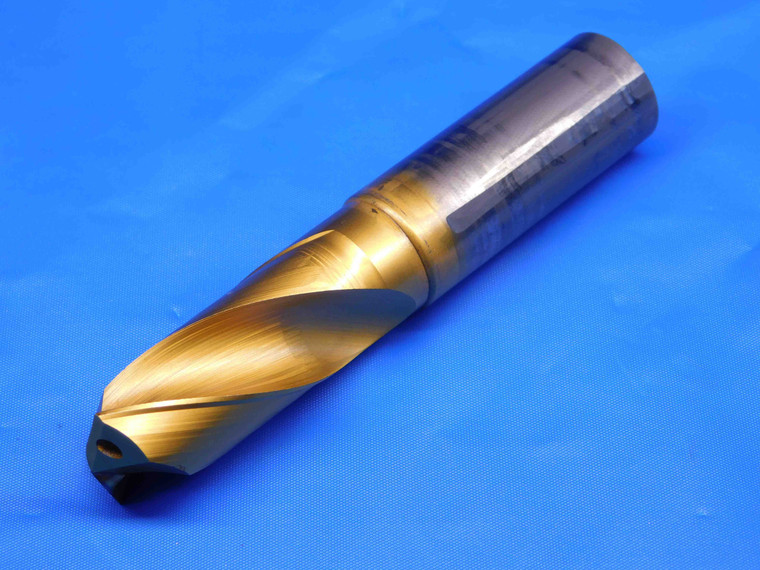 SANDVIK 43/64 O.D. TiN CARBIDE COOLANT DRILL BIT TM840.1-381227 1220 0.709 .6718 - BR6807BC4