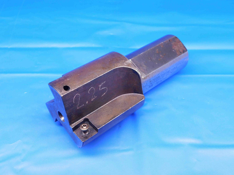 WAUKESHA 2 1/4 DIA. SQUARE SHOULDER INDEXABLE END MILL 7810-0216-F 1 1/2 SHANK - BR6886BM4