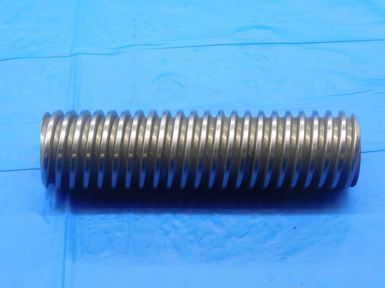 SHOP MADE 1 1/2 4 LEFT HAND DOUBLE LEAD THREAD PLUG GAGE 1.5 4. L.H. INSPECTION - DW31049BK4