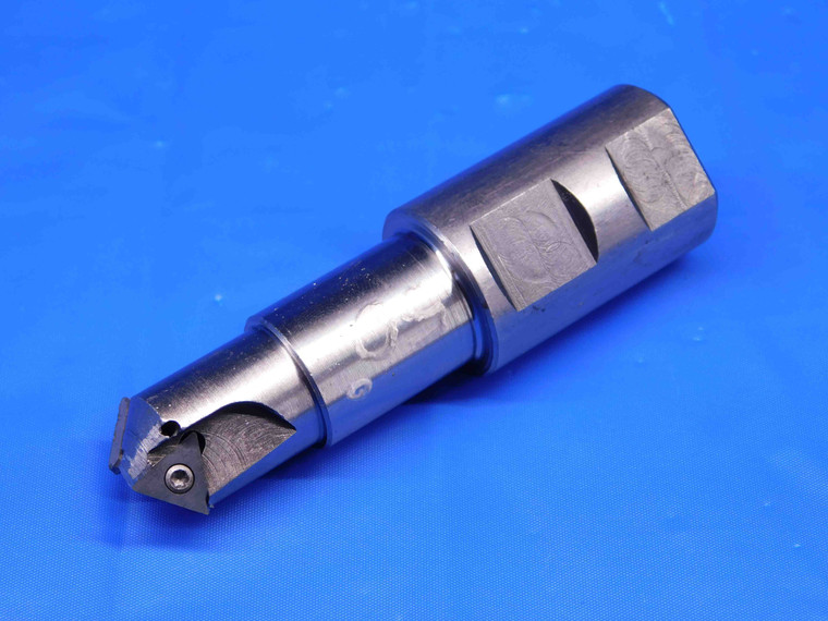 CLAYMORE TOOLS 0.783 DIA. CHAMFER INDEXABLE END MILL CT-52594 1" SHANK 50 DEGREE - BR6948BM4