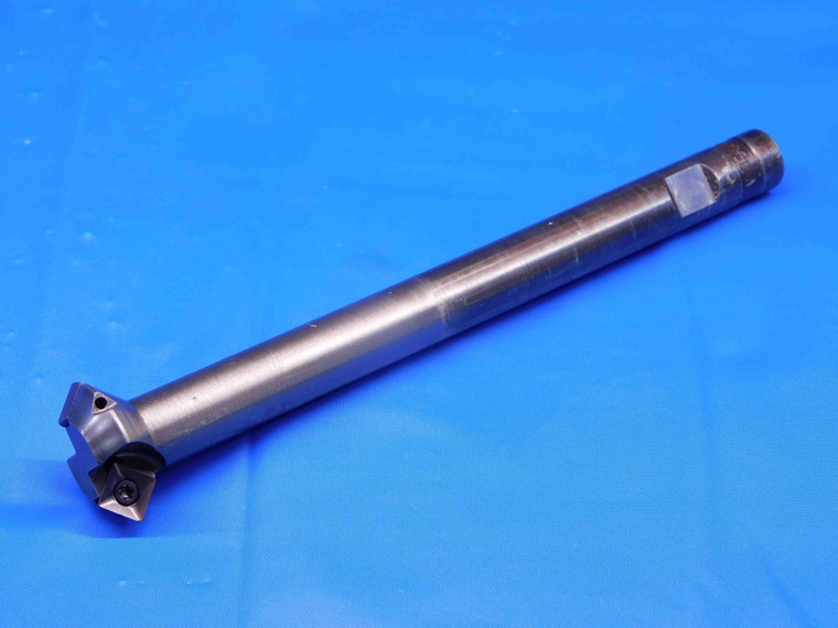 K TOOL 1" DIA. 6" OAL CHAMFER MILL A-1383XL 1/2 SHANK 2 FLUTE 45 DEGREE CNC - BR6963BM4