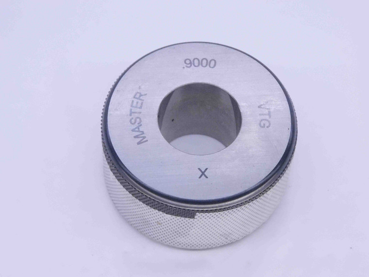 .9000 CL X MASTER PLAIN BORE RING GAGE .9063 -.0063 UNDERSIZE 29/32 23 mm .900 - DW31056BQ4