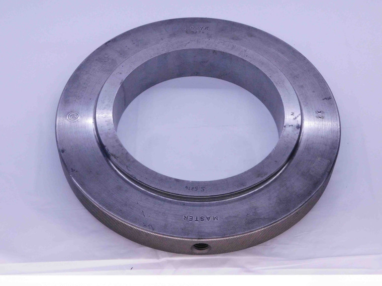 5.5276 CL Z MASTER PLAIN BORE RING GAGE 5.5313 -.0037 5 17/32 140.401 mm CHECK - DW31281BQ4