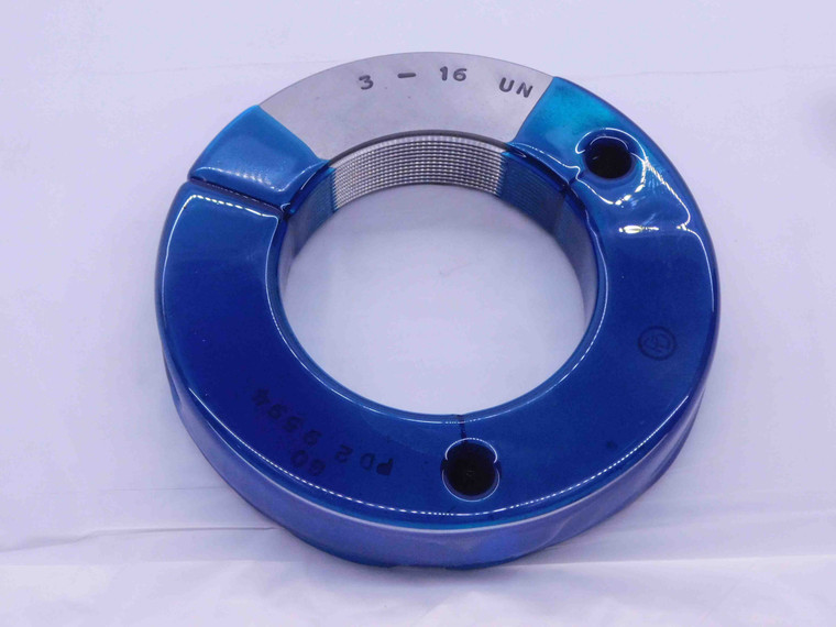 3" 16 UN 3A THREAD RING GAGE 3.0 3.00 3.000 3.0000 GO ONLY P.D. = 2.9594 CHECK - DW31313BQ4