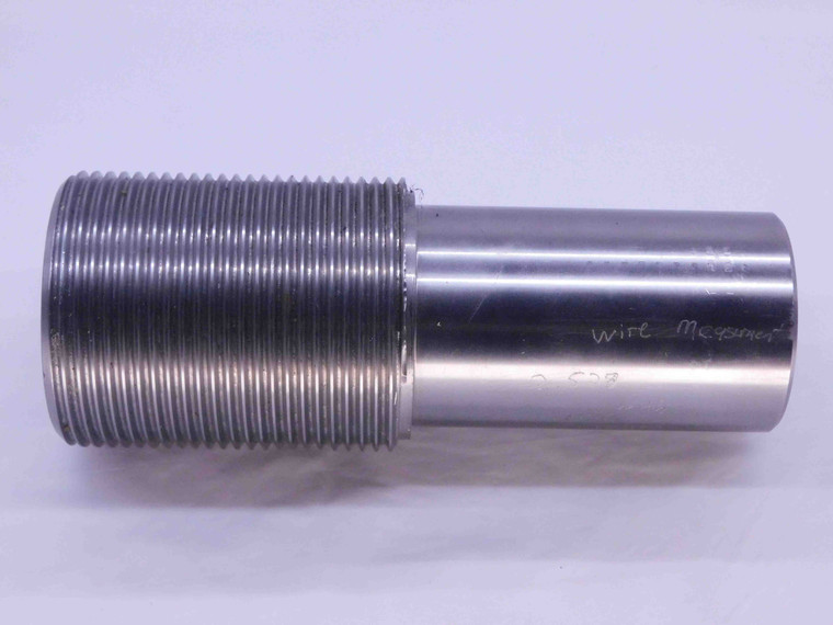SHOP MADE 2 1/2 8 2B THREAD PLUG GAGE 2.5 2.50 2.500 2 1/2"-8 INSPECTION CHECK - DW31499CB4