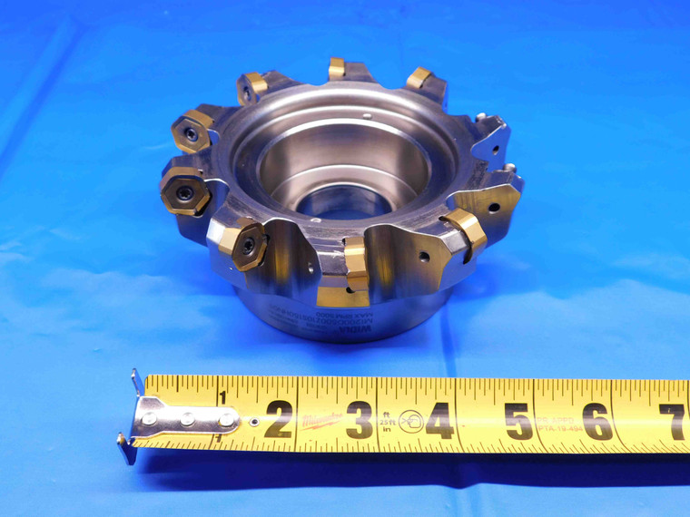 WIDIA 5" O.D. 45 DEG FACE MILL M1200D500Z10S150HN09 1 1/2 PILOT 10 POCKETS 5.0 - BR7261BM4