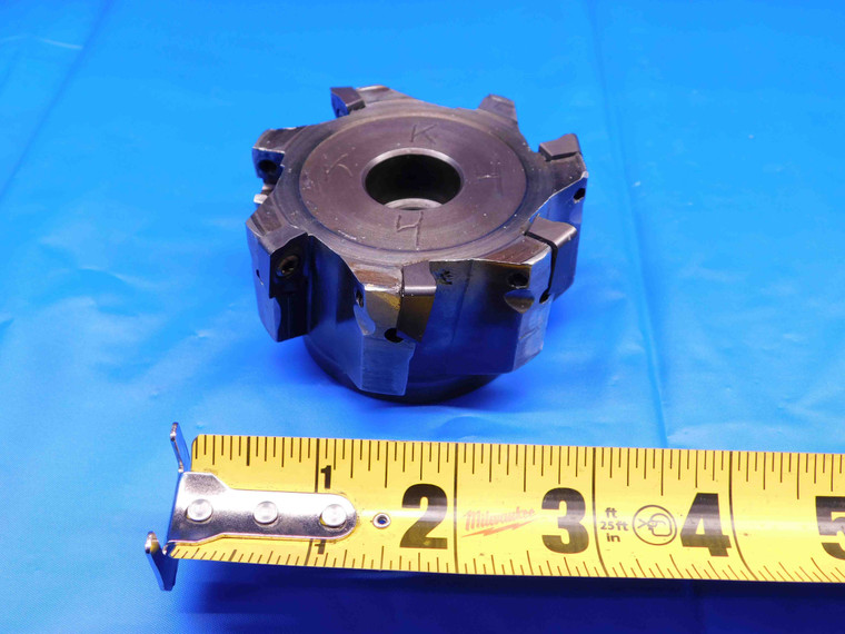 ISCAR 3" O.D. 90 DEG FACE MILL F90A D3.00-1.00-M 1" PILOT HOLDS 7 INSERTS 3.0 - BR7282CB4